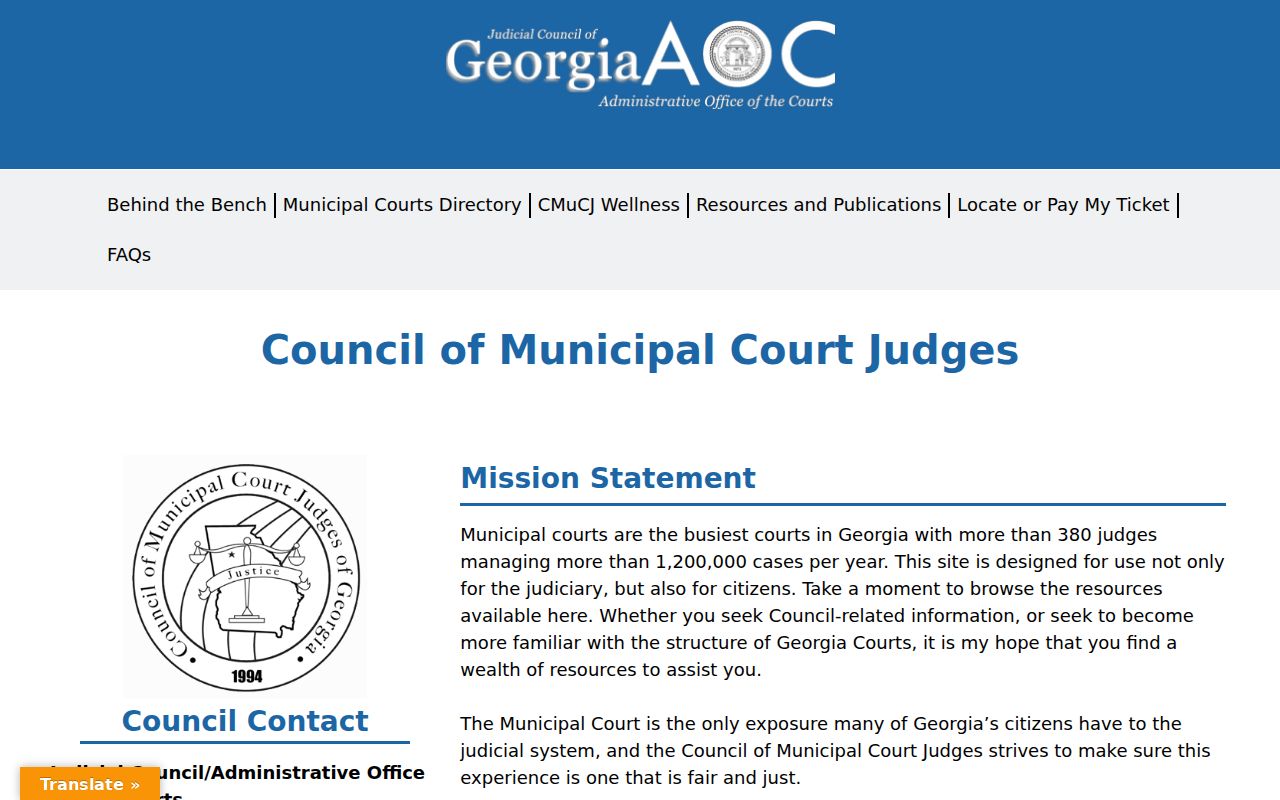 Taliaferro County municipal warrant state court resource